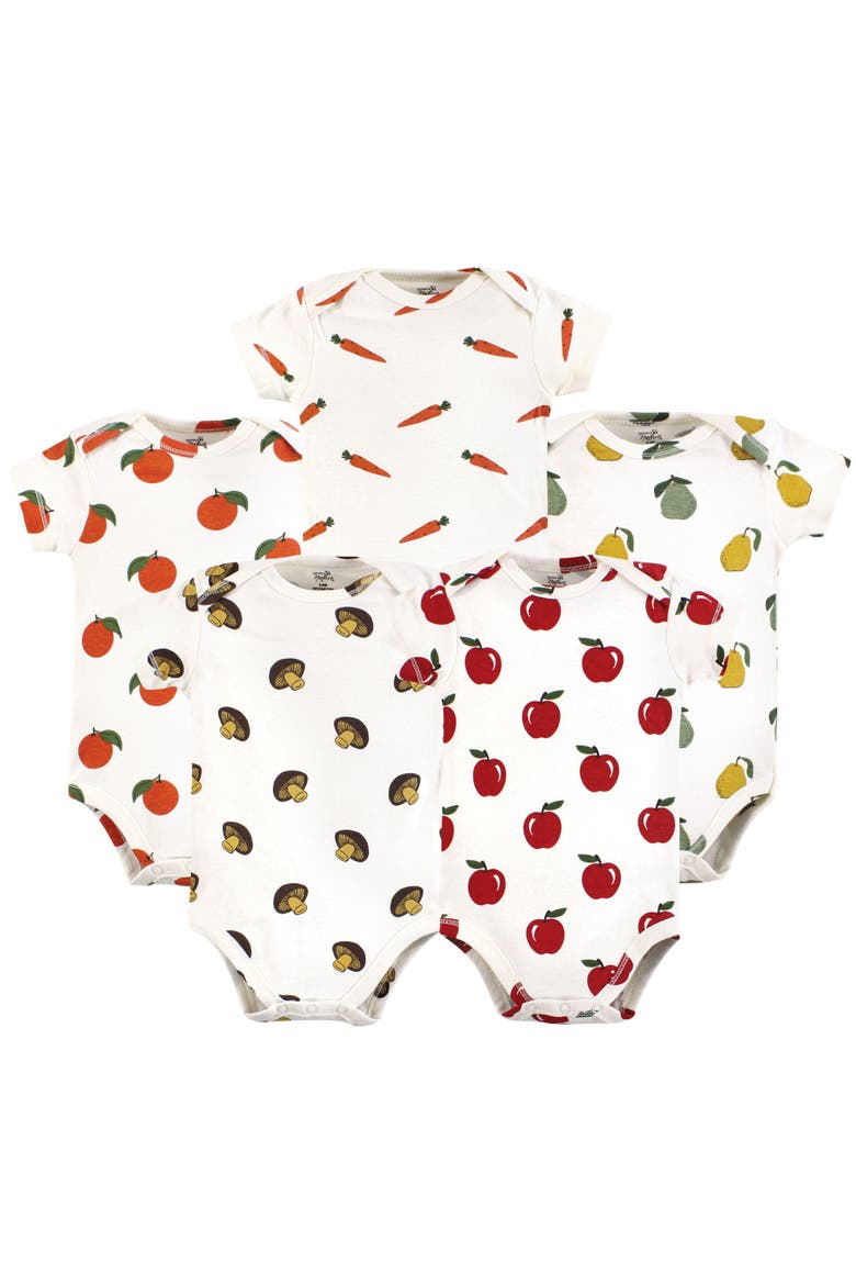 Organic Cotton Bodysuits, Main, color, Fruits And Veggies