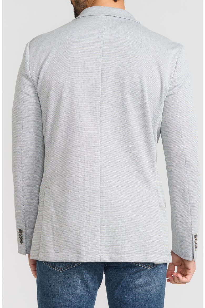 Textured Neat Knit Sport Coat, Alternate, color, GREY