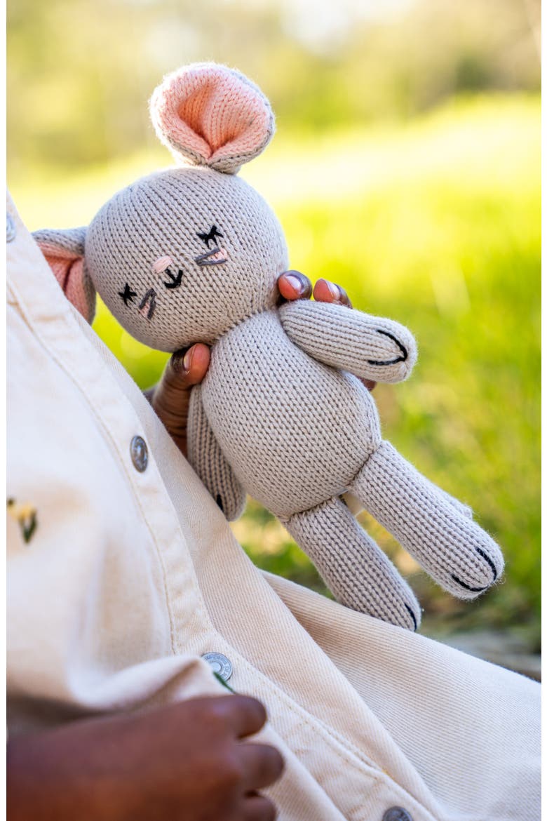 Mouse Cotton Stuffed Animal, Alternate, color, GREY