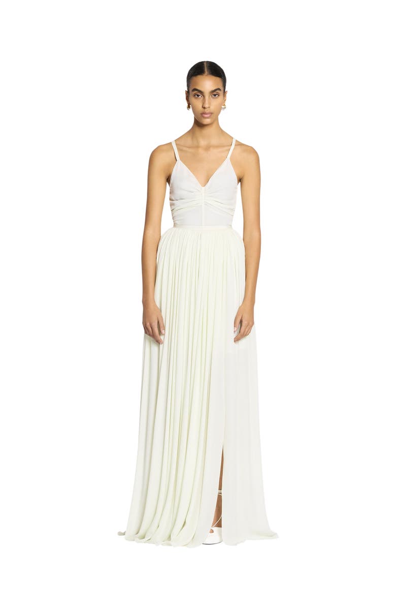 Lanvin Maxi Skirt In Silk Georgette, Main, color, 