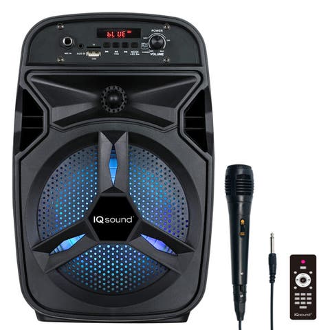 8" Bluetooth LED Display Speaker With Remote Control