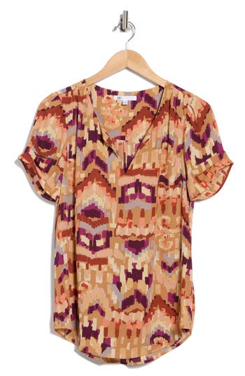 Dr2 By Daniel Rainn Daniel Rainn Pinch Sleeve Blouse