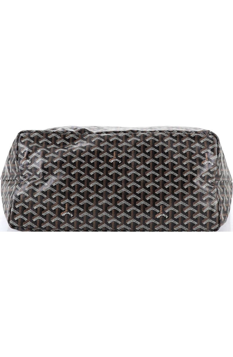 Pre-Owned Goyard Saint Louis Tote Coated Canvas GM, Alternate, color, Brown