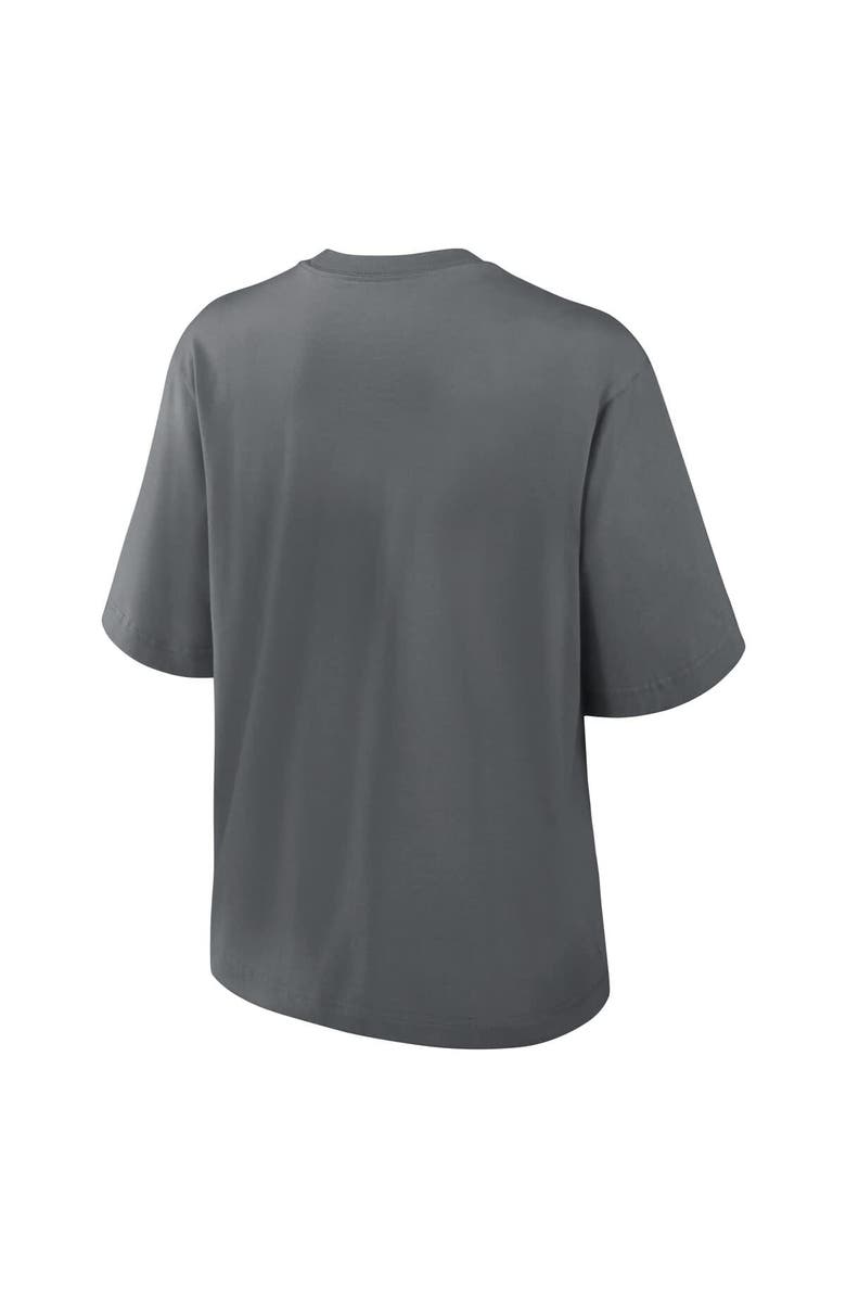 Nike Women's Nike Charcoal Philadelphia Eagles Glory Arch Boxy T-Shirt, Alternate, color, Charcoal