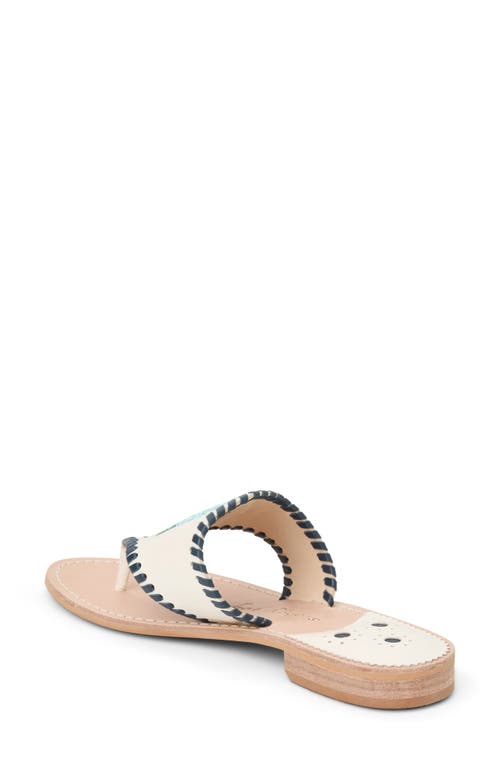 Jack Rogers Jacks Hydrangea Slide Sandal In Ivory Multi