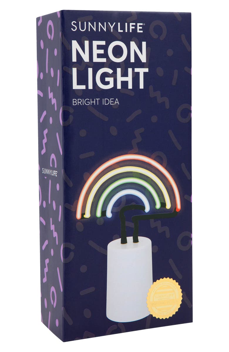 Sunnylife Small Rainbow Neon Light, Alternate, color, 
