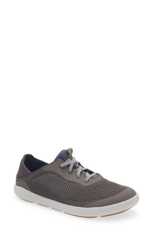 Olukai Nohea Moku Shoes In Charcoal Clay In Blue
