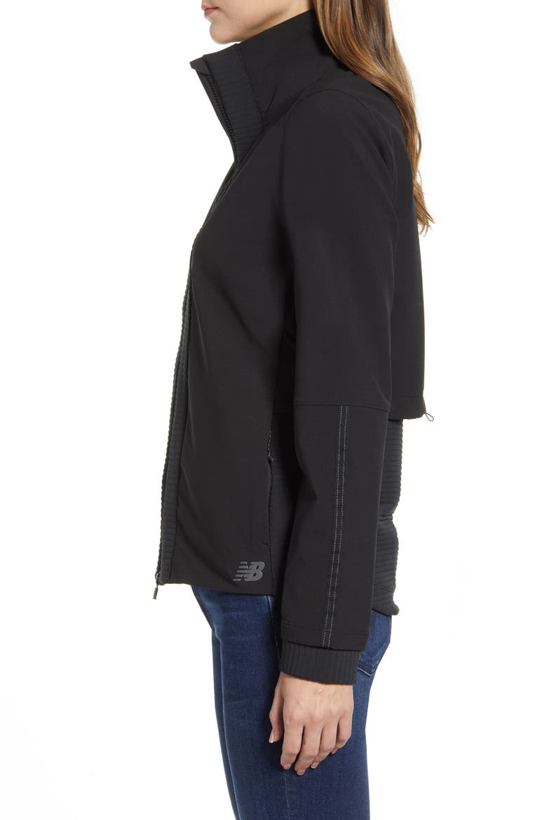 Q Speed Winterwatch Water Resistant Jacket, Alternate, color, BLACK