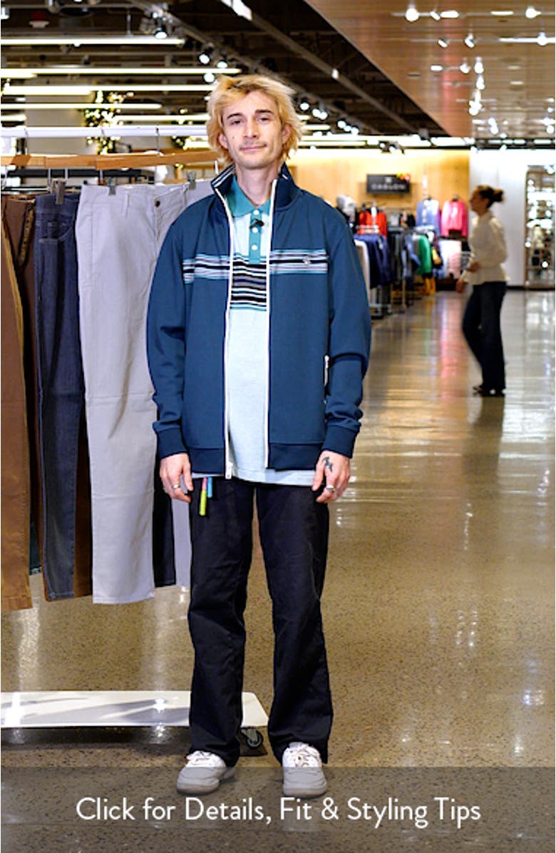 Chest Stripe Tape Track Jacket, sales video thumbnail