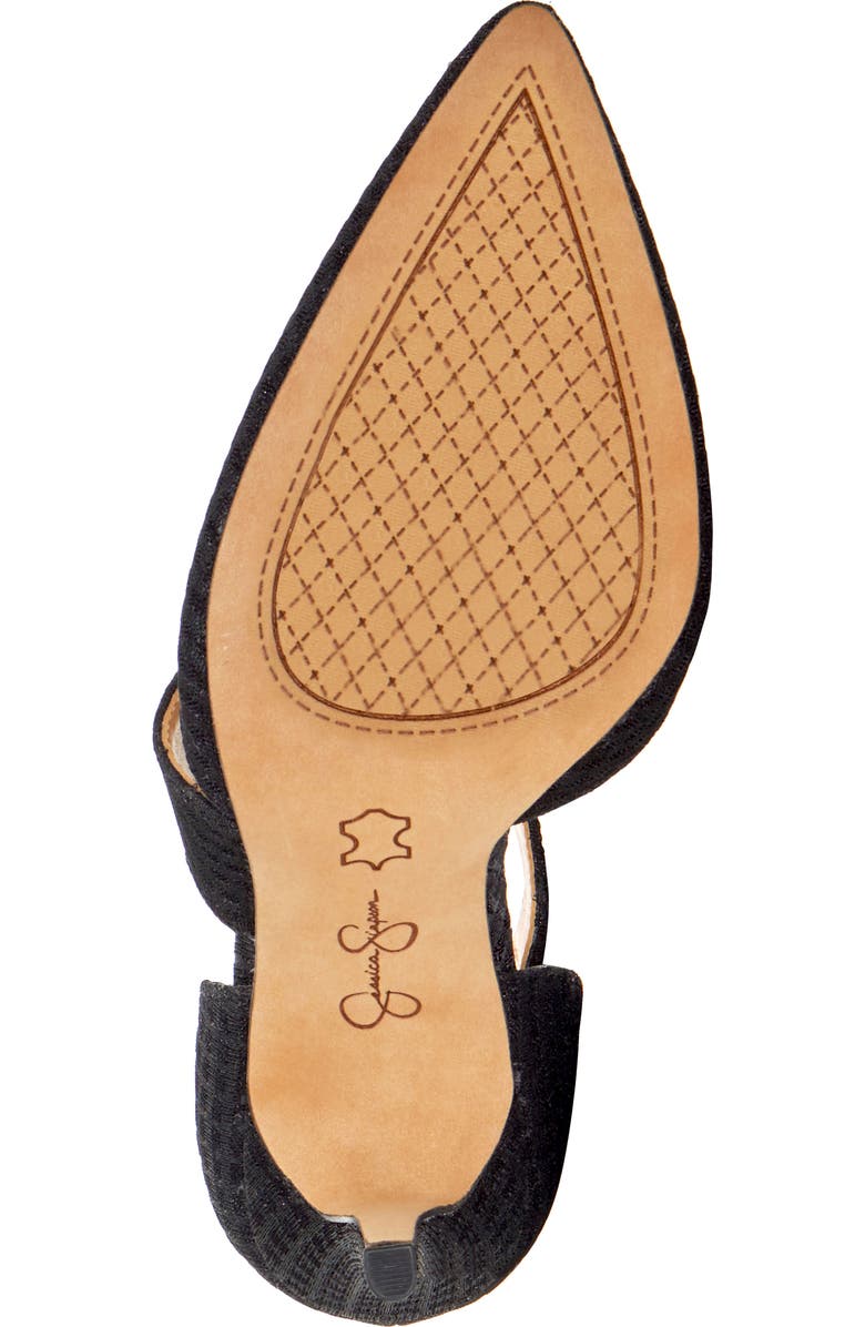 Jessica Simpson Pintra Leopard Print Pointed Toe Pump, Alternate, color,