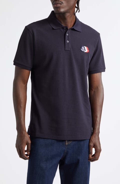 Logo Patch Cotton Piqué Polo