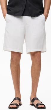 MANGO Elastic Waist Shorts