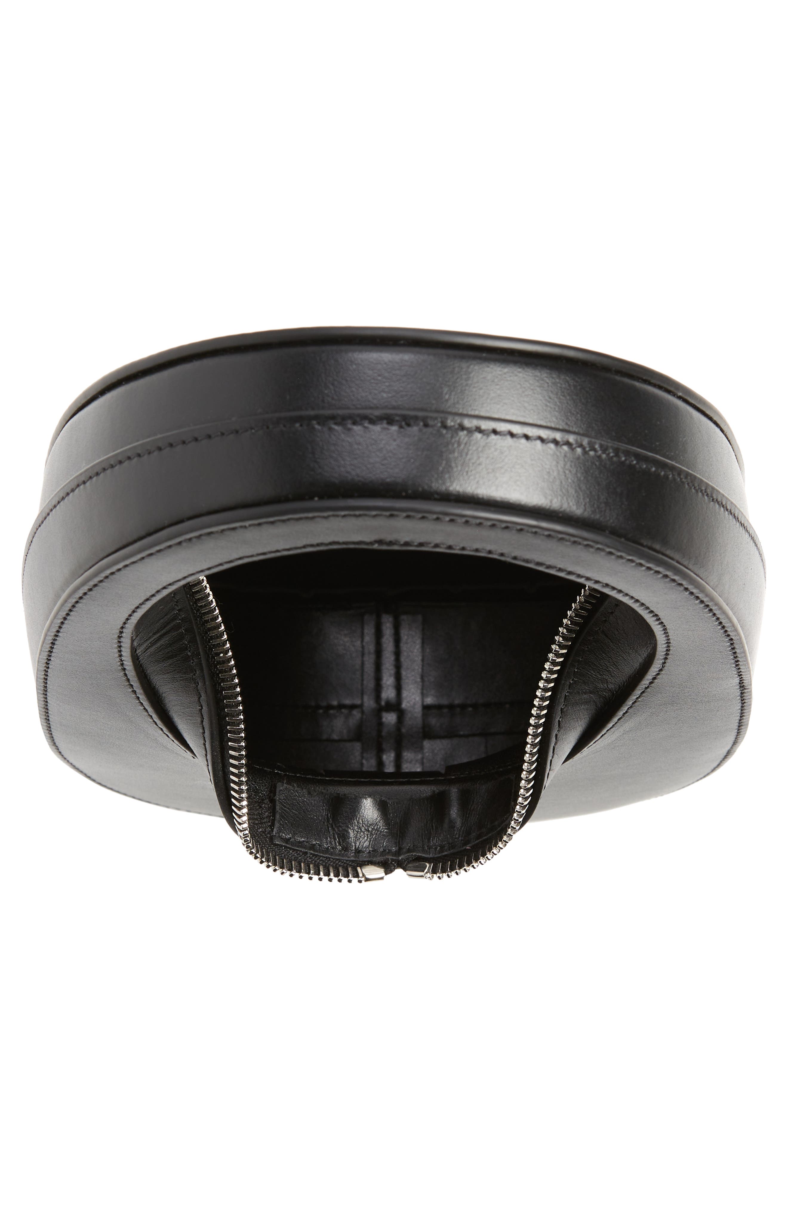 Coperni Mini Swipe Top Handle Bag, Alternate, color, Black