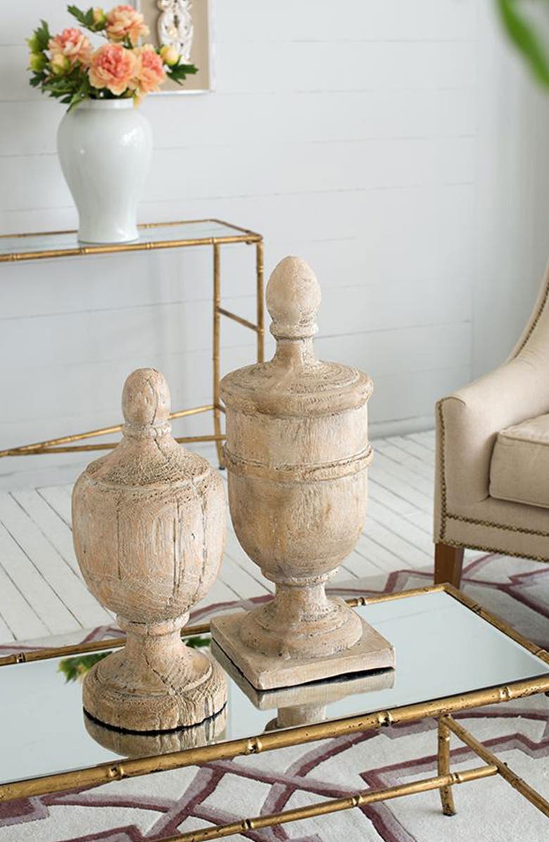 A & B Home Chester Decorative Accent Decor, Alternate, color, Cream