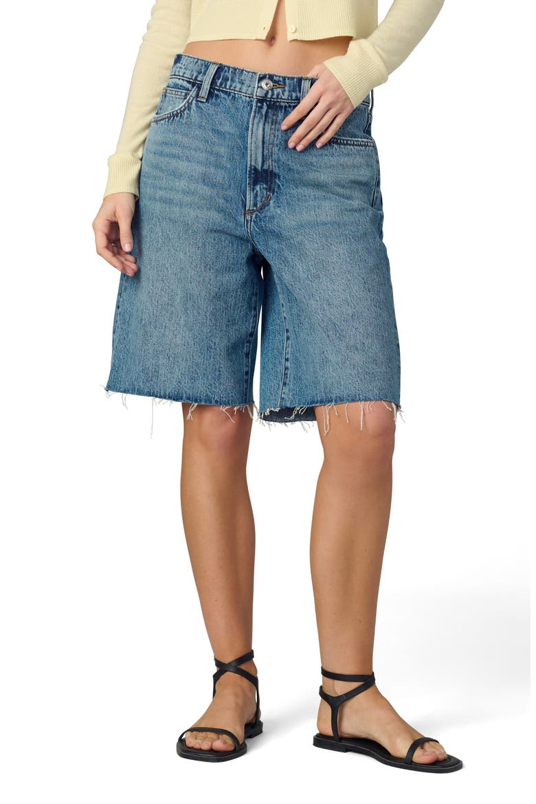 The Ryan Cutoff Bermuda Denim Shorts, Main, color, SUBLIMINAL