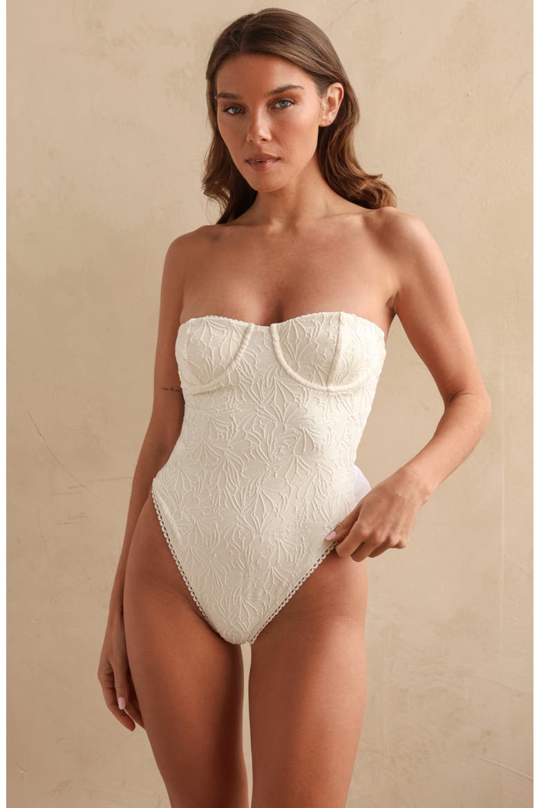 Something Blue Super Cheeky One Piece, Alternate, color, Jasmine