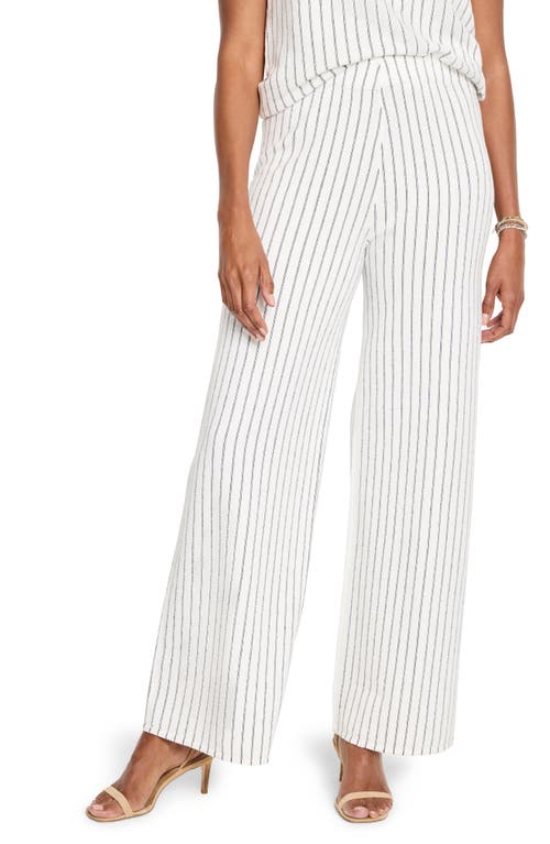 Nic + Zoe Nic+zoe Destination Stripe Pants In White