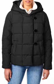 Bernardo Hooded Recycled Polyester Puffer Jacket