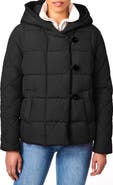 Bernardo Hooded Recycled Polyester Puffer Jacket