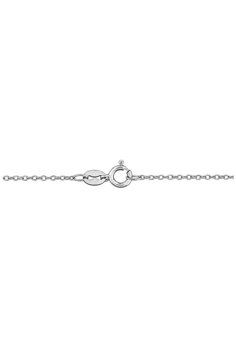 Sterling Silver 1 3/8 ct. tgw. Lab Created Moissanite Pendant Necklace, Alternate, color, SILVER