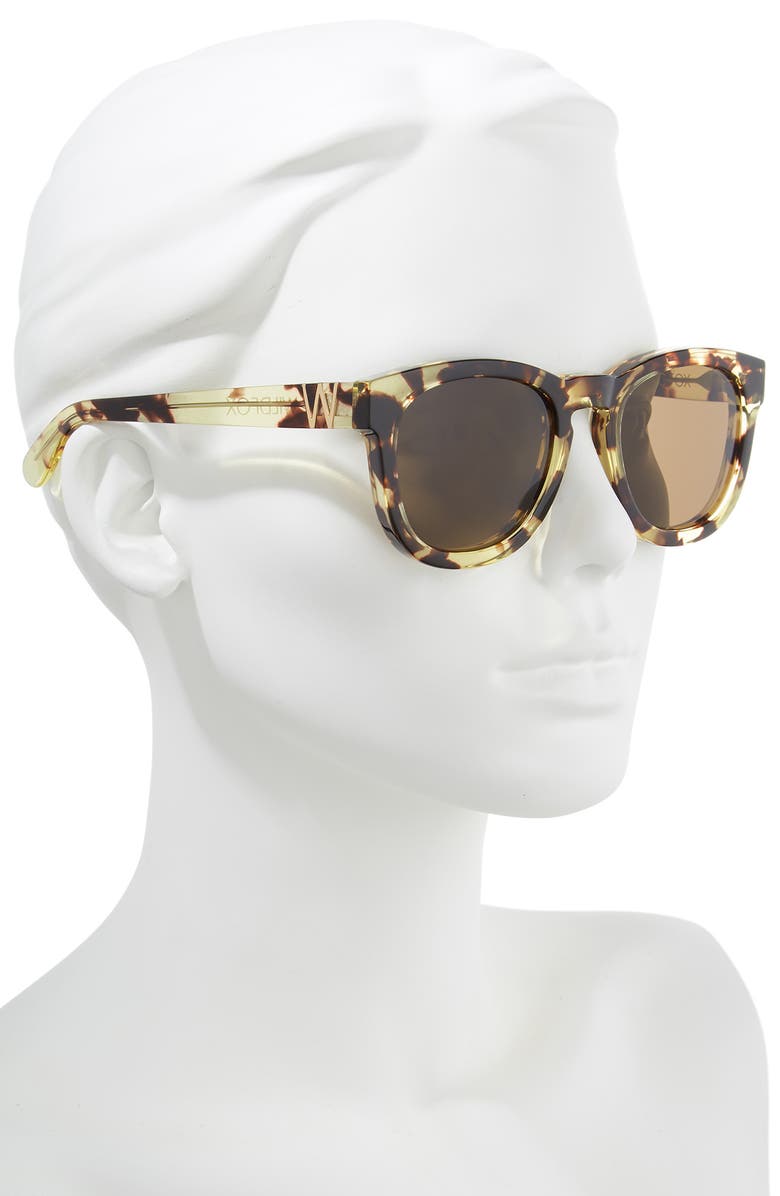 Wildfox 'Classic Fox' 50mm Retro Sunglasses, Alternate, color,