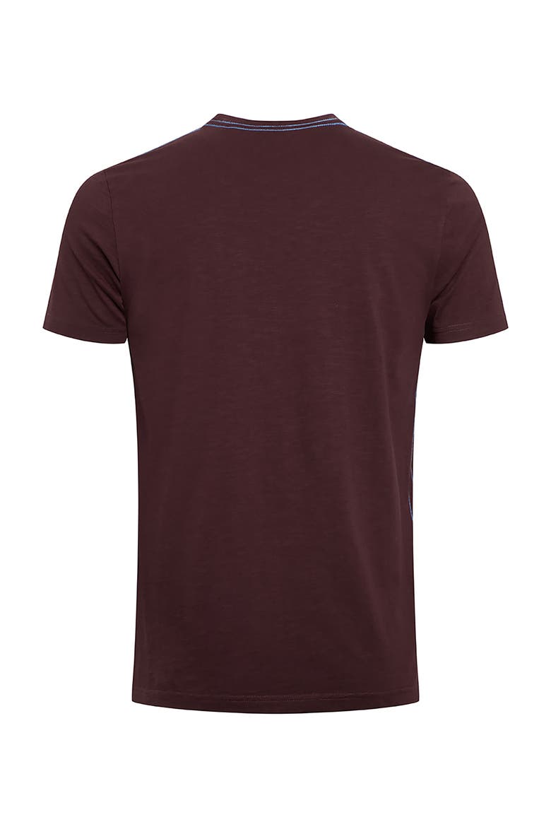 Foothills Front Print T-Shirt, Alternate, color, Mulled Wine
