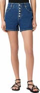 AllSaints Tay Exposed Fly Denim Shorts