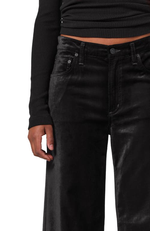 Shop Citizens Of Humanity Loli Mid Rise Baggy Velvet Jeans