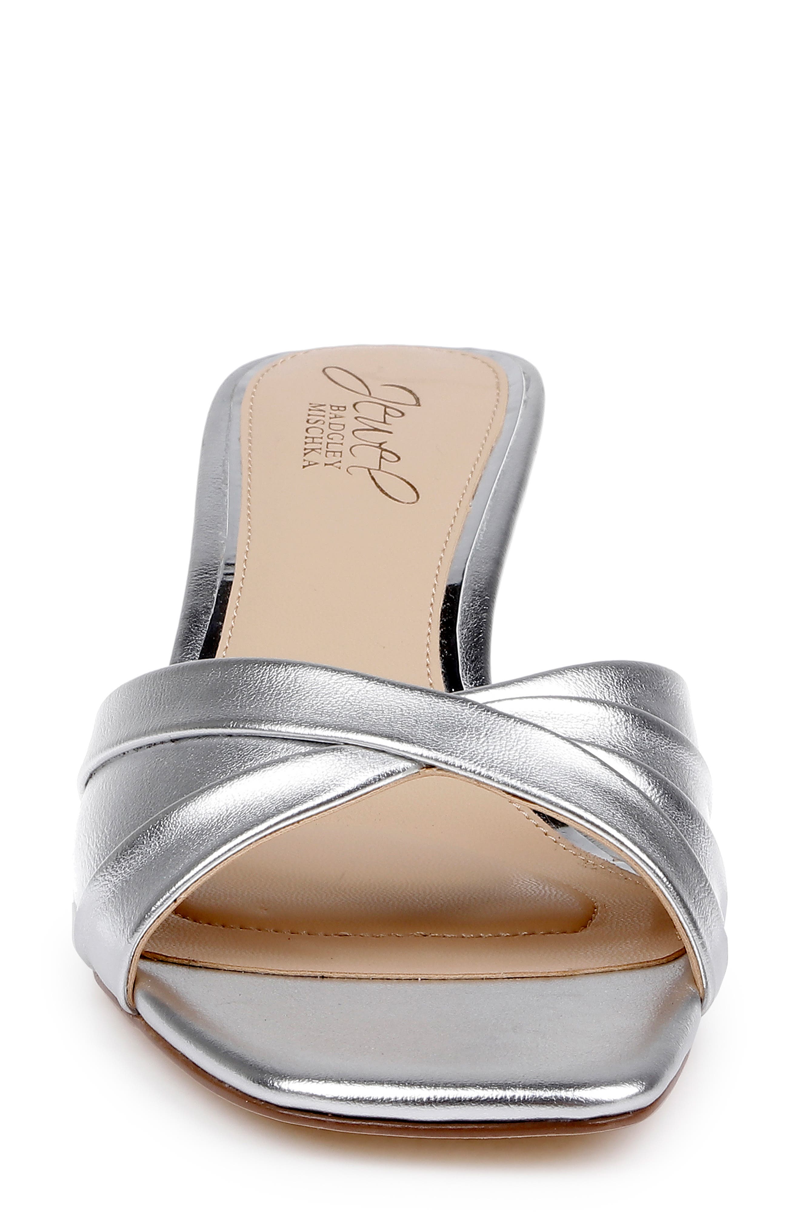 Jewel Badgley Mischka Paris Slide Sandal, Alternate, color, 