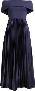 Hutch Stockton Off the Shoulder Maxi Dress