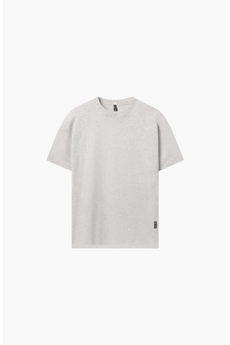 Distressed Relaxed Tee, Alternate, color, Heather Grey