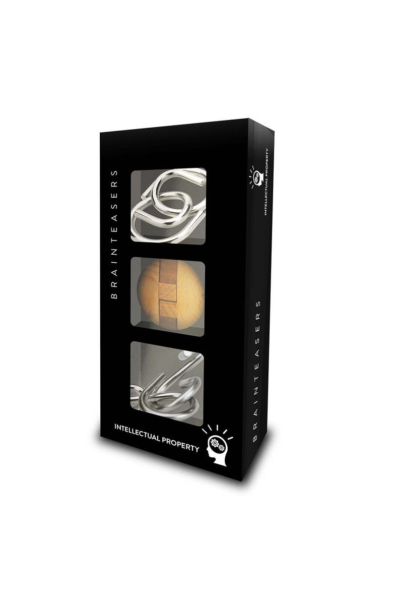 Project Genius Intellectual Property 3 Pack Sleek Combination Puzzles, Main, color, 