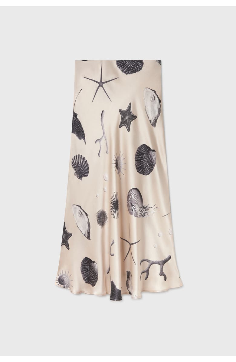 SILK LAUNDRY Long Bias Cut Skirt, Main, color,