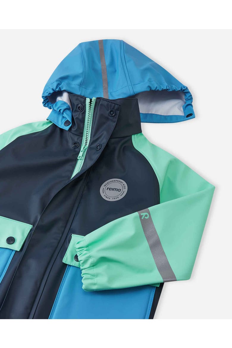 Suihku Raincoat, Alternate, color, Navy