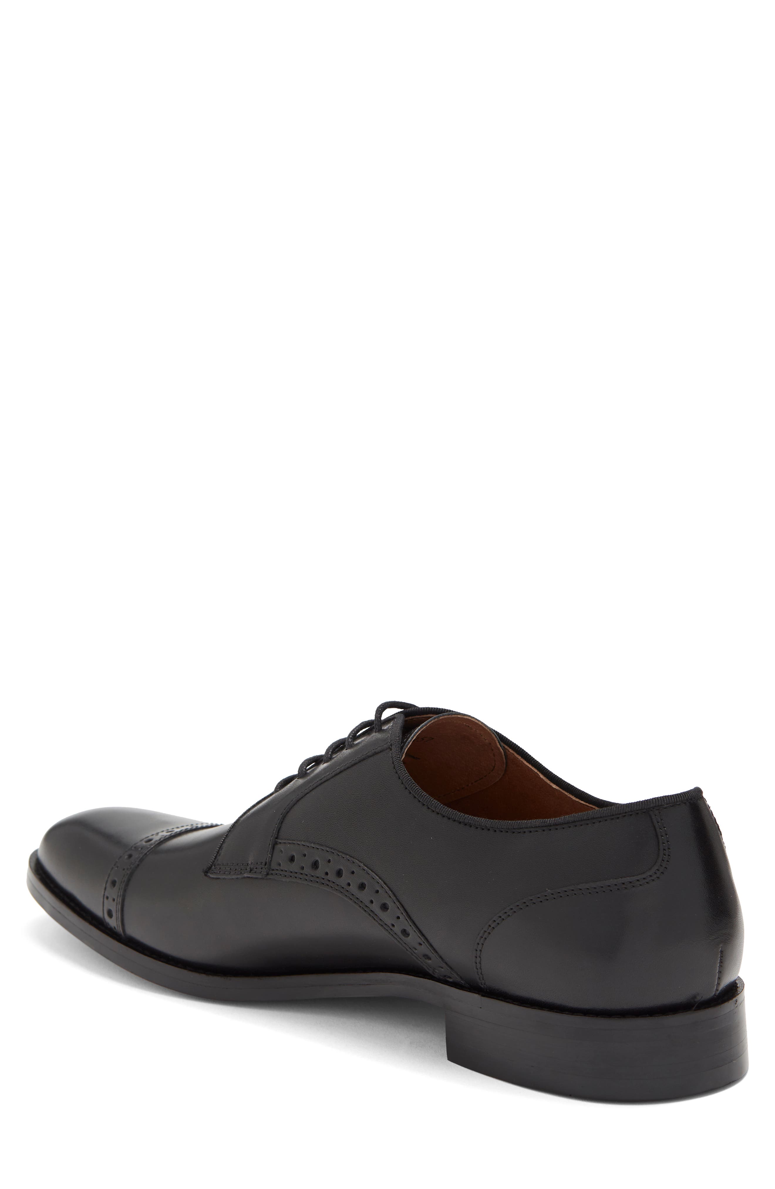 WINTHROP Oakwood Cap Toe Derby, Alternate, color, Black