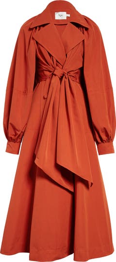 Aje Interlace Convertible Trench Dress | Nordstrom