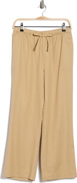 EDIT by JASON WU Crop Wide Leg Cotton Blend Pull-On Pants