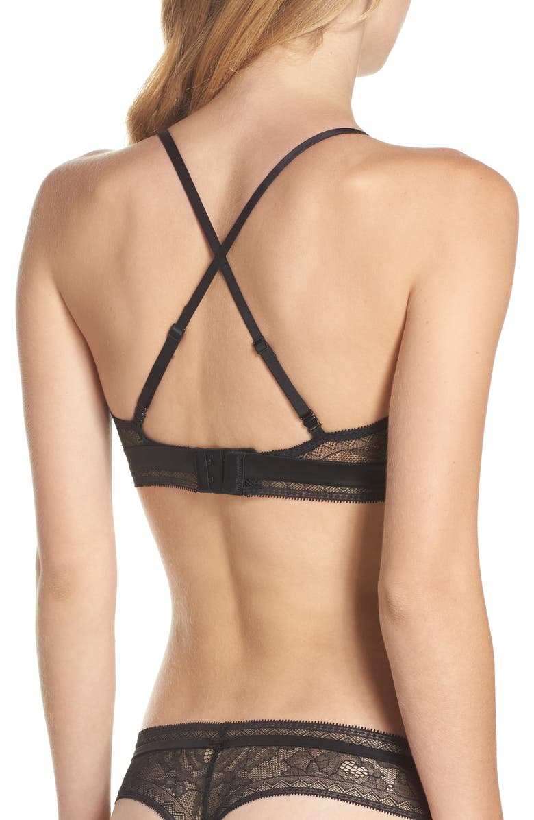 Calvin Klein Obsess Triangle Bralette, Alternate, color, 