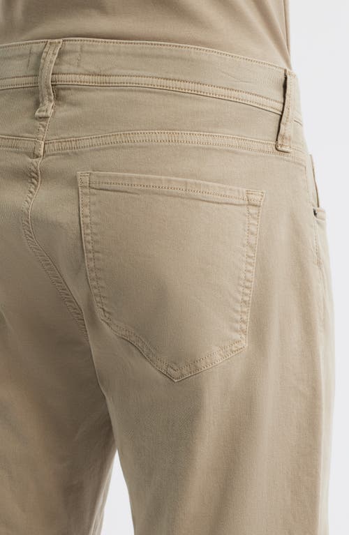 Nordstrom Slim Straight Leg Stretch Wool 5-pocket Pants In Neutral