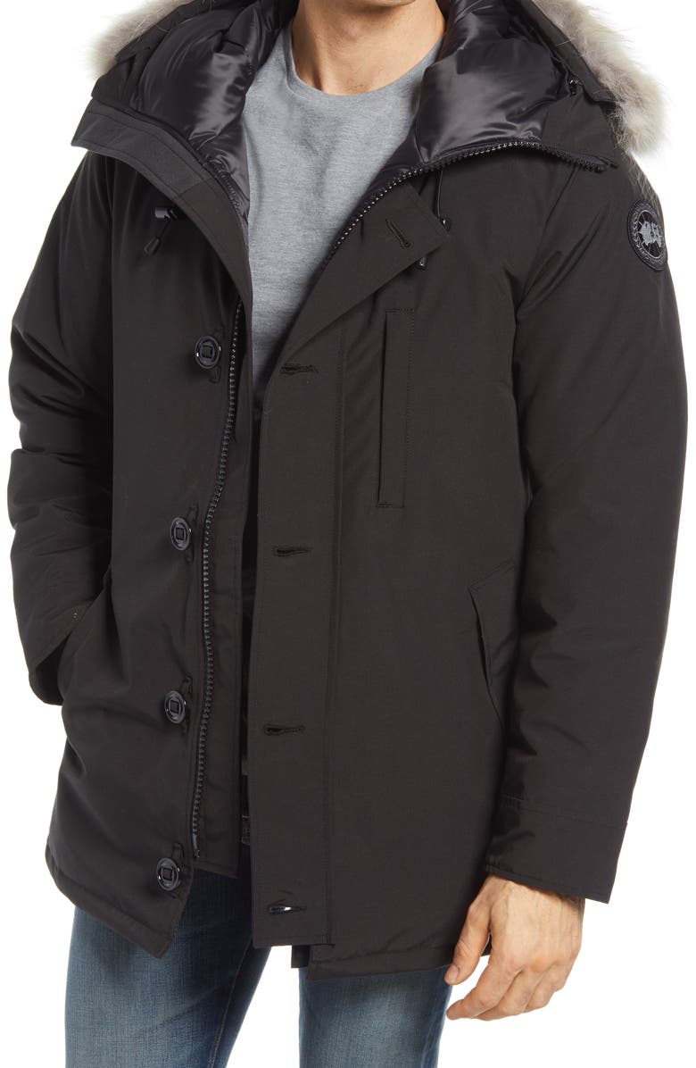 Canada Goose Chateau 625-Fill-Power Down Parka with Genuine Coyote Fur Trim, Main, color,