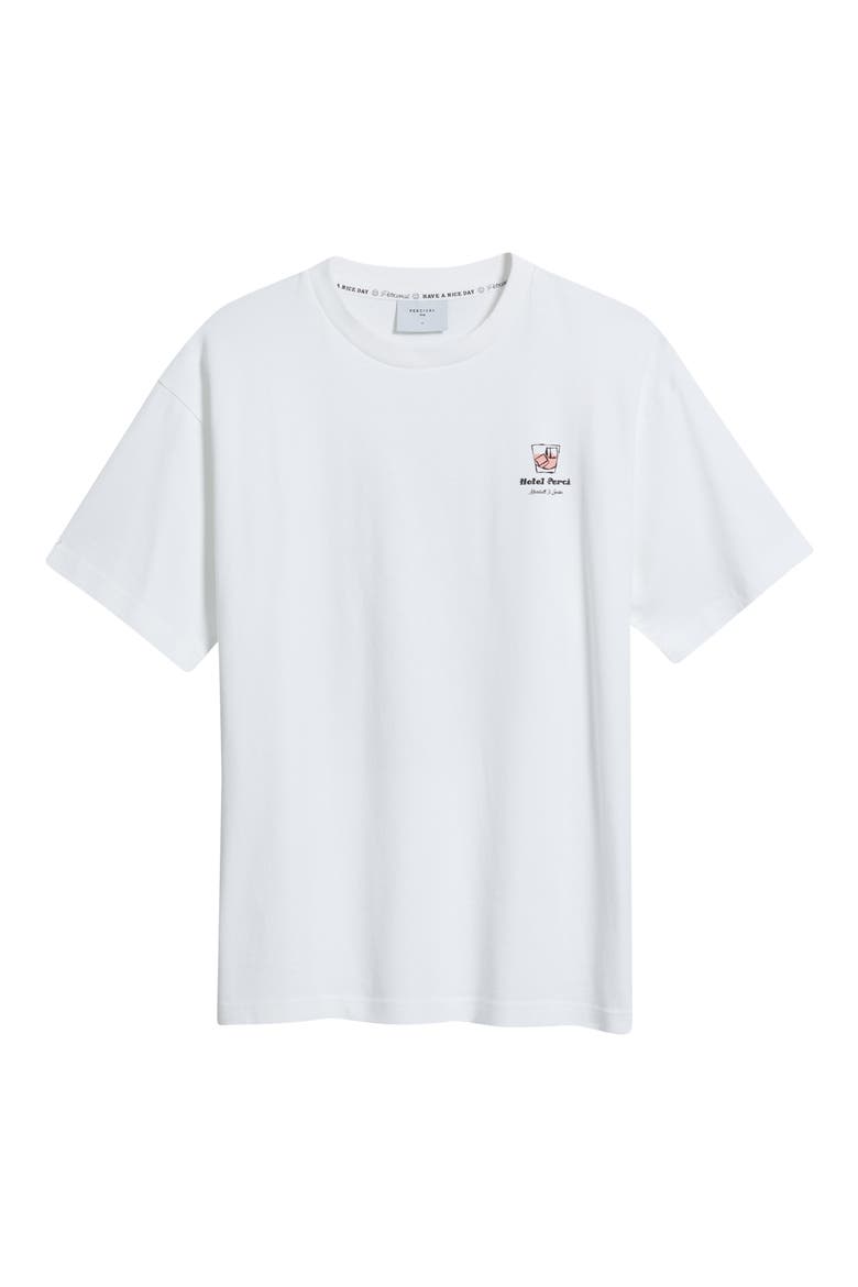 Hotel Bistro Oversize T-Shirt, Alternate, color, WHITE