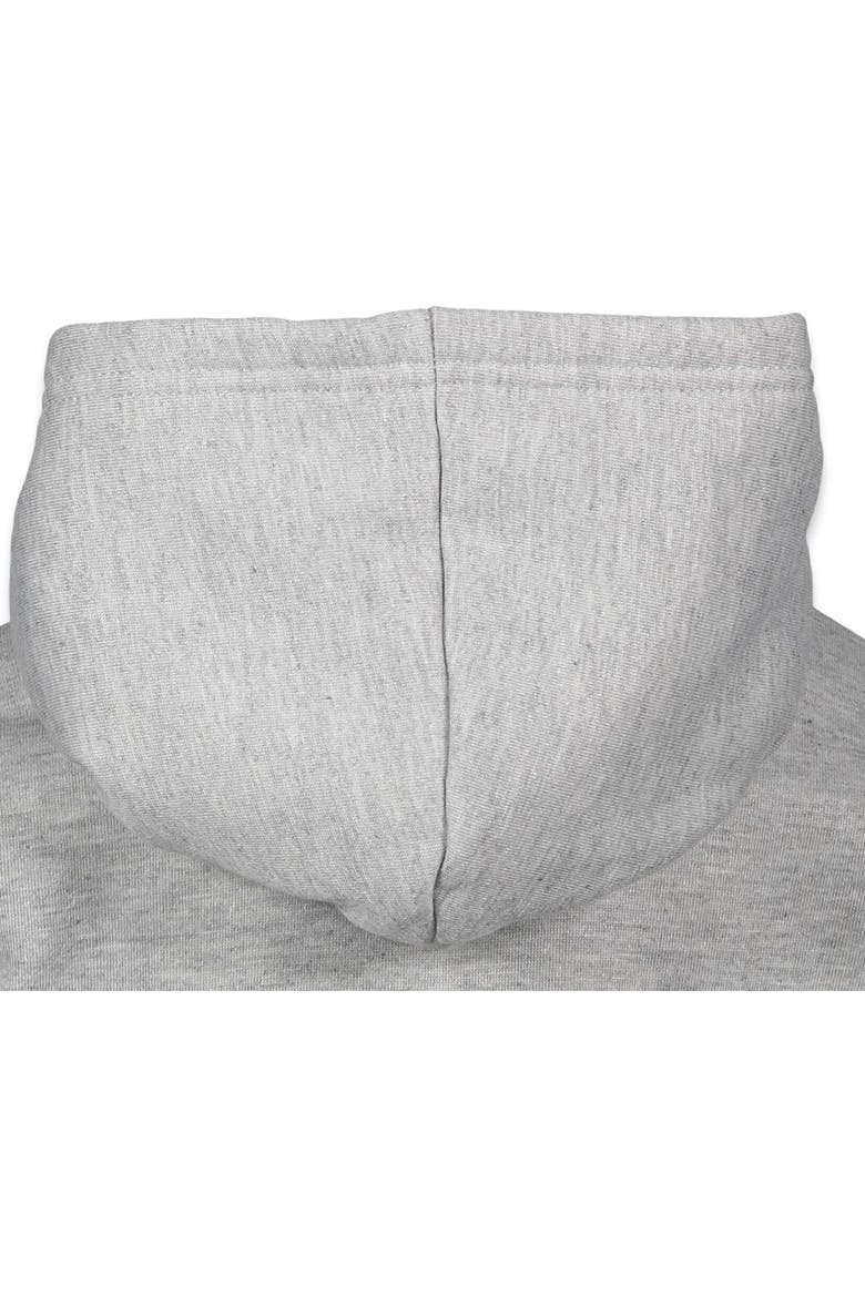 Fleece Pullover Hoodie, Alternate, color, Heather Grey