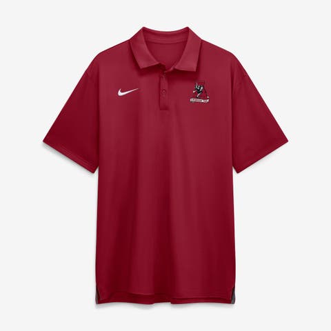 Men's Nike Crimson Alabama Crimson Tide 2026 Sideline Tour Dri-FIT Polo