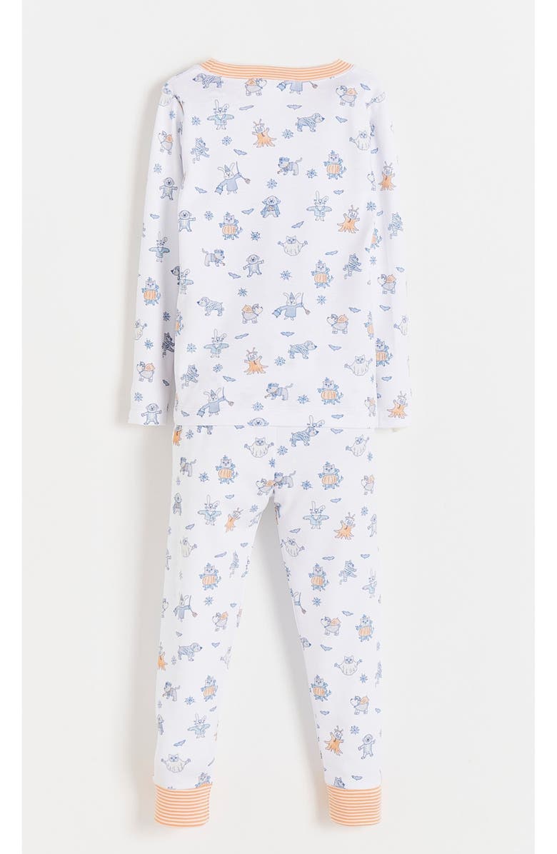 Babycottons Halloween Long Pj Set for Infant, Alternate, color, Full-Print