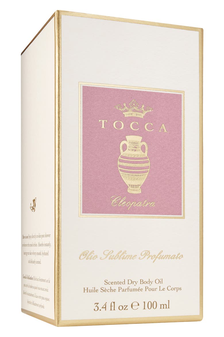 Cleopatra Scented Dry Body Oil, Alternate, color, NO COLOR