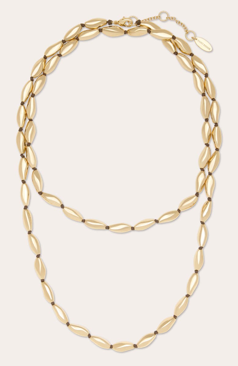 Ramy Brook Lunette Layer Necklace, Alternate, color, Gold