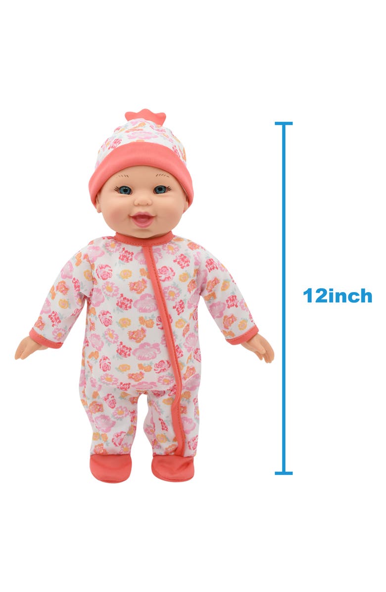 Little Darlings Bouncing Baby Playset 12" Doll, 10 Pc, 2+, Alternate, color, Multicolored