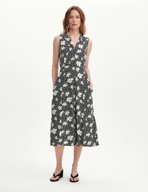 Petite Beatrice Button Down Shirt Dress