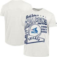 Champion Men's Champion Cream Chicago White Sox Winning Tradition Cooperstown Collection Tri-Blend T-Shirt