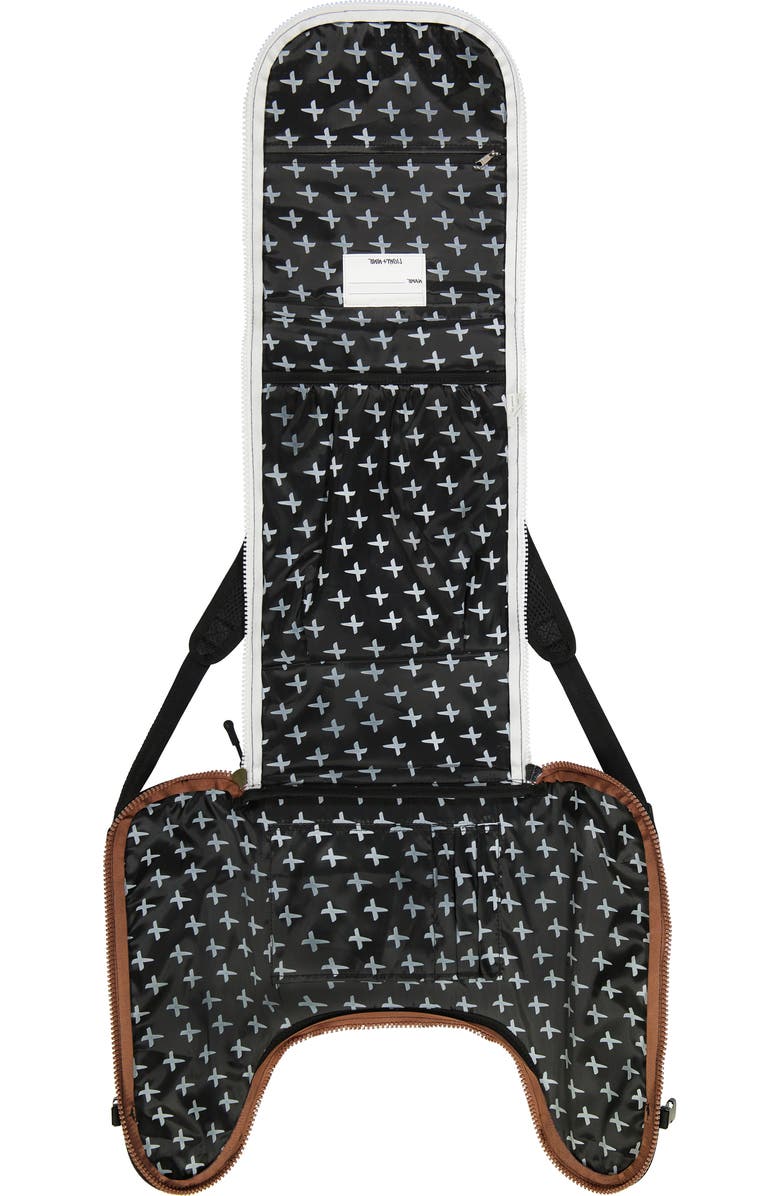Light+Nine Kids' Checkered Student Backpack, Alternate, color,